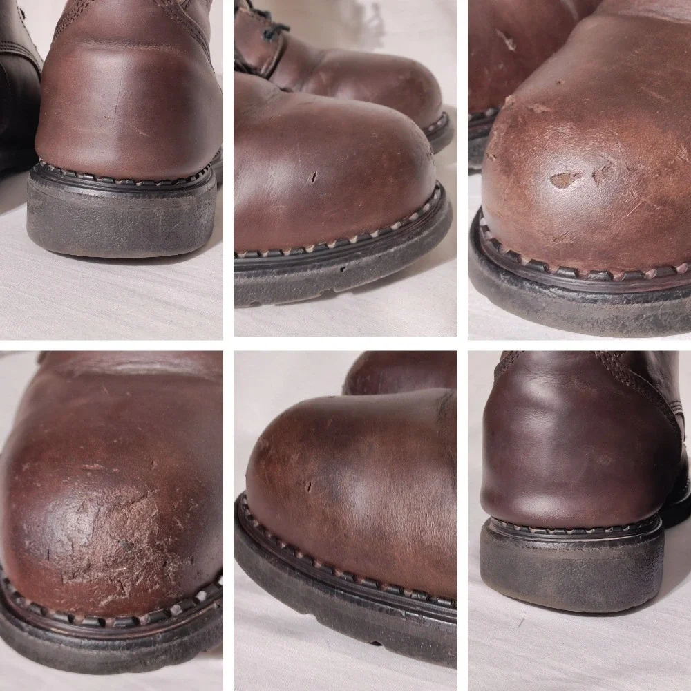 Red Wing 2211 Steel Toe Dyna-Force Waterproof Boots Brown, Sz 10.5 E2 USA Made